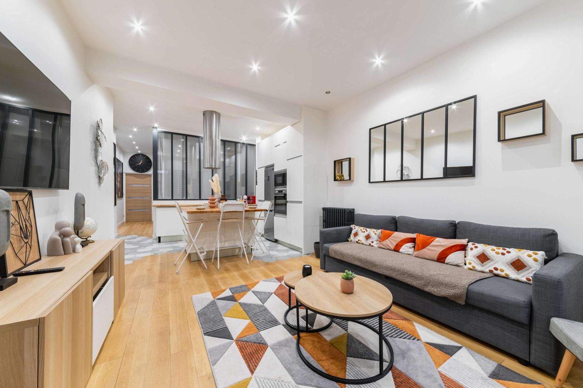 Appartement Lumineux Vaugirard A 15 - 2p - Flat-guest Parijs